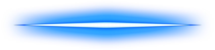 Glowing Blue Neon Line